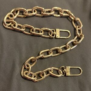 Louis Vuitton Gold Chain Strap